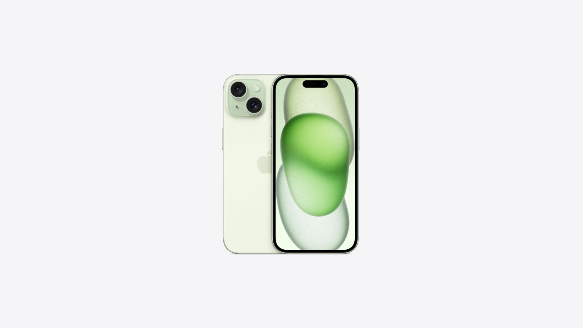 So với những “người anh” tiền nhiệm, iPhone 15 màu Xanh Lá nhạt hơn và sáng hơn nhiều phần